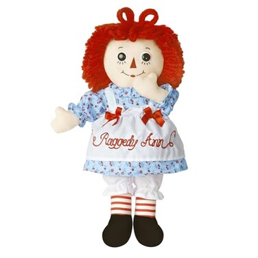 Aurora Timeless Raggedy Ann Raggedy Andy Raggedy Ann Classic Stuffed Doll Cherished Memories Lasting Play Multicolor 12 Inches