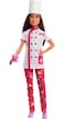 Barbie Doll Accessories Career Pastry Chef Doll with Hat and Cake Slice