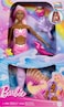 Barbie Mermaid Doll Brooklyn with Pink Hair Styling Accessories Pet Dolphin and WaterActivated Color Change Feature HRP98