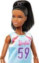 Barbie Made to Move Doll Accessories Brunette Basketball Player Wearing Removable Uniform with Ball 22 Bendable Joints