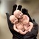 Abenduot 5inch Mini Palm Soft Full Body Silicone Baby Doll Realistic Silicone Anatomically Correct Boy Doll