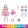 Rainbow High Rainbow Shimmers with Slime Bella Pink 11 Create a Rainbow Fashion Doll Slime Kit