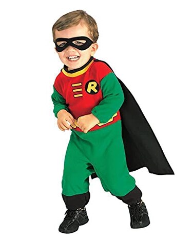 Rubies DC Teen Titans Robin Costume for Babies Boys Newborn