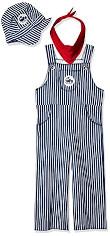 Fun World Boys Costumes Babys Train Engineer Toddler Blue Large 3T4T US