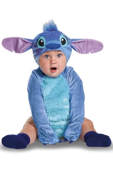 Disguise Disney Babys Stitch Infant Costume Blue 6 to 12 months