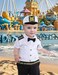 COSLAND Baby Captain Costume Infant Boys Nautical Outfits White 612 Months