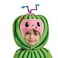 Disguise Cocomelon Costume for Kids Official Cocomelon Costume Watermelon Headpiece Size 1218 months US