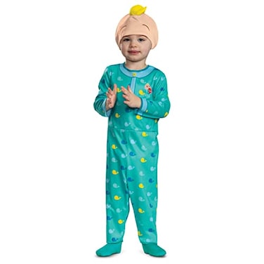 Disguise Cocomelon JJ Costume Official Cocomelon Costume Pajama Outfit Toddler Size