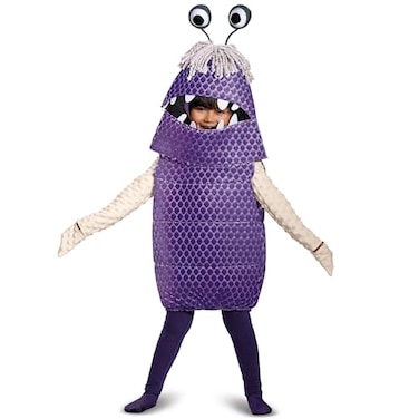 Disguise Monsters Inc Boo Deluxe Costume Official Monsters Inc Costume for Toddlers Small 2T