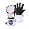 Aeromax Astronaut Gloves size Large White with NASA patches ASGLrg