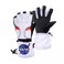 Aeromax Astronaut Gloves size Large White with NASA patches ASGLrg