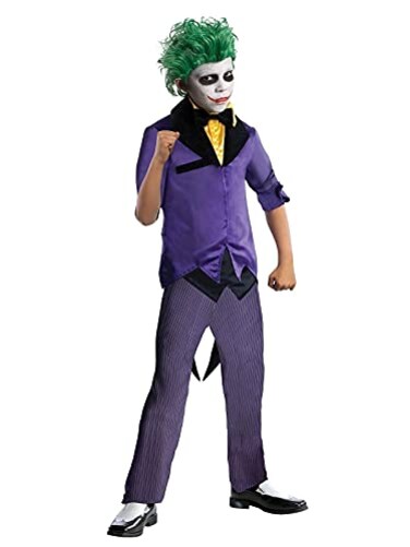 Rubies DC Comics Villains The Joker Costume for Kids by Boys Medium