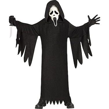 Fun World Officially Licensed 25th Anniversary Ghost Face Youth Costume Large
