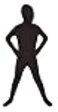 Seeksmile Kids Costume Full Body Zentai Suit Medium Black