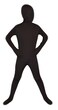 Seeksmile Kids Costume Full Body Zentai Suit Medium Black