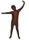 Seeksmile Kids Costume Full Body Zentai Suit Large Chocolate
