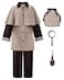 ReliBeauty Detective Costume Kids Girls and Boys1012150