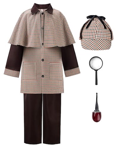ReliBeauty Detective Costume Kids Girls and Boys1012150
