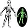 Spooktacular Creations Boy Halloween Skeleton Costume Halloween Skeleton Costume for Kids Bone Outfit Bone Jumpsuit