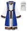 ReliBeauty Boys Saint Joseph Shepherd Costume for Kids with Vest and Headpiece