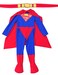 Rubies DC Comics Superheroes Superman Costume for Kids Boys Large