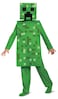 Disguise Minecraft Creeper Boys Jumpsuit Costume Officially Licensed Minecraft Character Outfit with Mask Size Small
