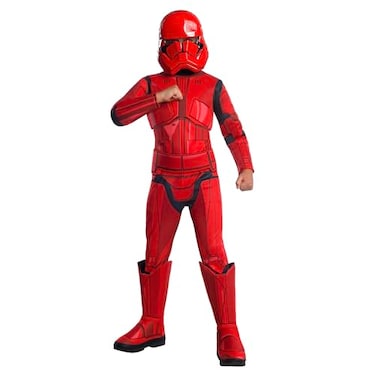 Rubies Star Wars The Rise of Skywalker Deluxe Sith Trooper Childrens Costume Large