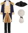 SIZGAROOT George Washington Costume for Boys Kids Colonial Alexander Hamilton Costume 810 Years