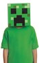 Disguise Minecraft Creeper Mask Official Minecraft 3D Paper Mask with Adjustable Strap One Size