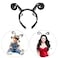 Utavu Butterfly Antenna Headband for Adults Bug Headband Costume Accessory for Butterfly Ladybug Insect Moth DressUp