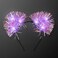 FlashingBlinkyLights StillLight Sparkle Iridescent Pom Ears Light Up Party Headband