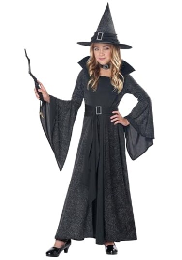 California Costumes Girls Moonlight Shimmer Witch Costume Medium Black