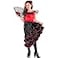 Amscan Elegant Spanish Dancer Costume Set For Ages 1214 Large Size 1 Pc Dazzling Red Black Design Perfect for Themed Parties and Performances