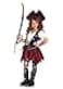Leg Avenue Girls 2 Pc Caribbean Pirate Costume Includes Dress With Attached Belt and Pirate Hat SMALL Multicolor
