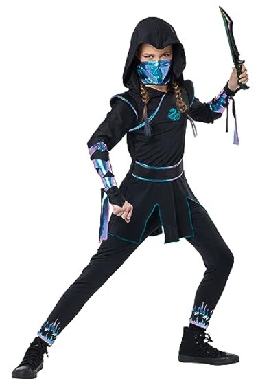 California Costumes Ninja Nightfire Childs Medium