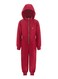 ReliBeauty Red Jumpsuit Kids Costume for Kids 150