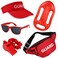 Matiniy 3 Pcs Guard Costume Set Include Guard Hat Sunglasses for Men Women Party Dress UpVisor