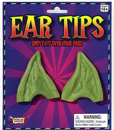 Forum Novelties Forum Mens Pointed Elf Ears Green One Size