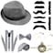 ELECLAND 10 Pieces 1920s Men Costume Accessories Set Roaring Retro Gangster Costume