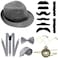 ELECLAND 10 Pieces 1920s Men Costume Accessories Set Roaring Retro Gangster Costume