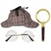 HOVEOX Detective Costume Accessories Set Detective Costume Hat Prop Halloween Costumes