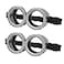 DSKOBT 2Pcs Vintage Steampunk Goggles Glasses Round Cartoon Costume for Cosplay Glasses 2pcs