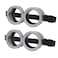 DSKOBT 2Pcs Vintage Steampunk Goggles Glasses Round Cartoon Costume for Cosplay Glasses 2pcs