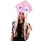 Funny Party Hats Squid Hat Funny Fun and Crazy Hats in Many Styles Shiny Pink Squid Hat
