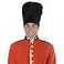 Beistle Royal Guard Bearskin Plush Hat 1 Pc BlackGold