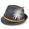 Melesh Adult Women Felt German Alpine Bavarian Oktoberfest Hat Cap S