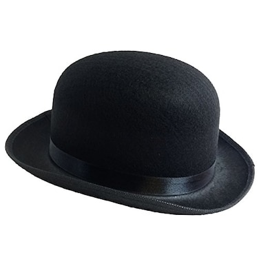 Funny Party Hats Black Derby Deluxe Costume Hat Derby Hat