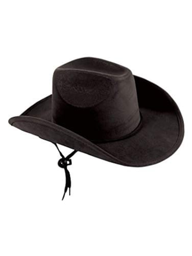 Rubies Forum Novelties Childs Suede Cowboy Hat Black