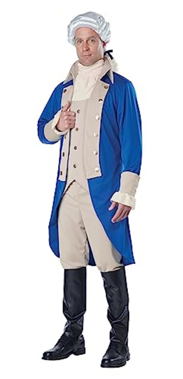 California Costumes George Washington Costume Mens Small