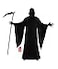 Morph Grim Reaper Costume For Men Adult Grim Reaper Robe Spooky Halloween Outfit Dark Cloak For Parties Large